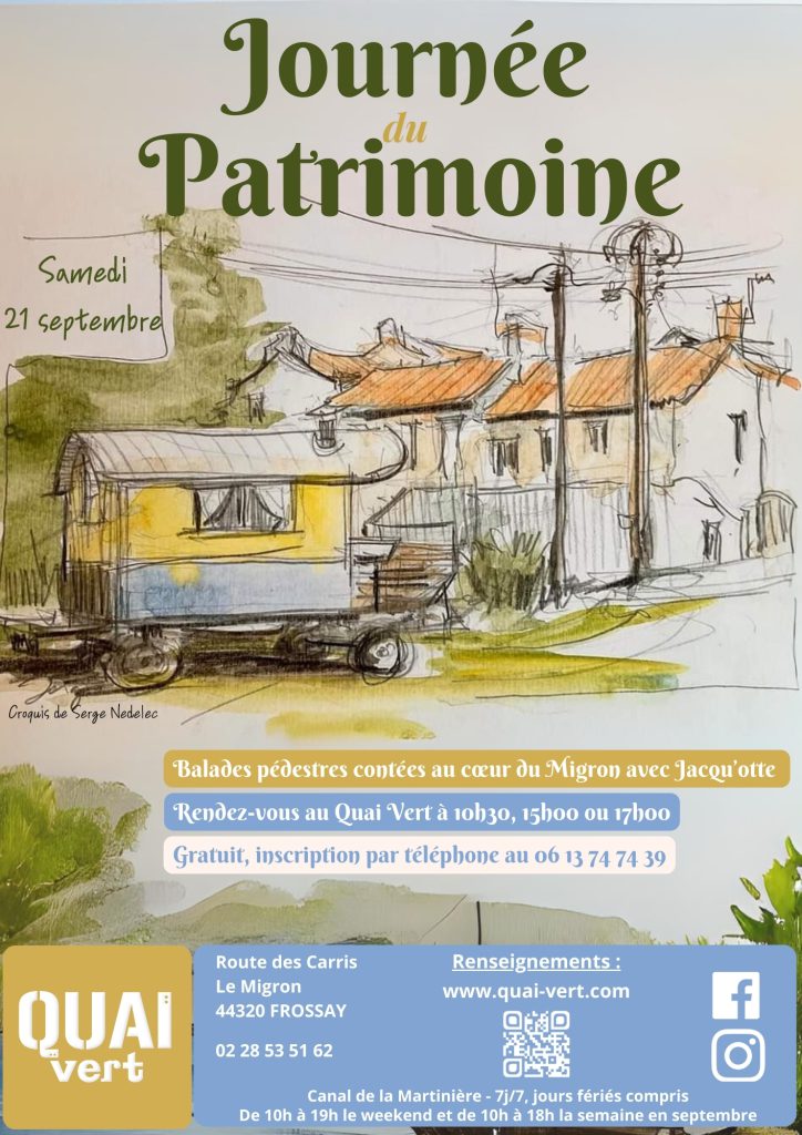 Affiche A3 Journées du patrimoine 2024