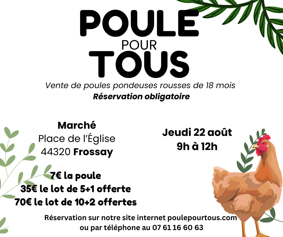 Affiche marché Frossay