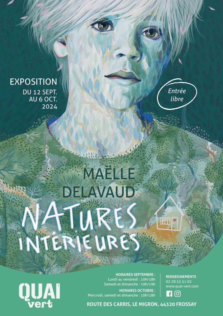 affiche A3 expo quai vert maelle delavaud web