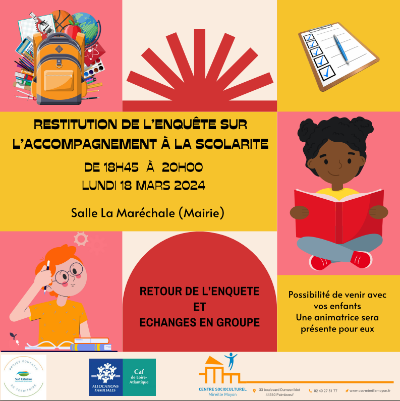 enquête scolarité