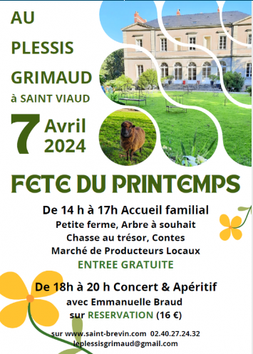 plessis grimaud fête du printemps